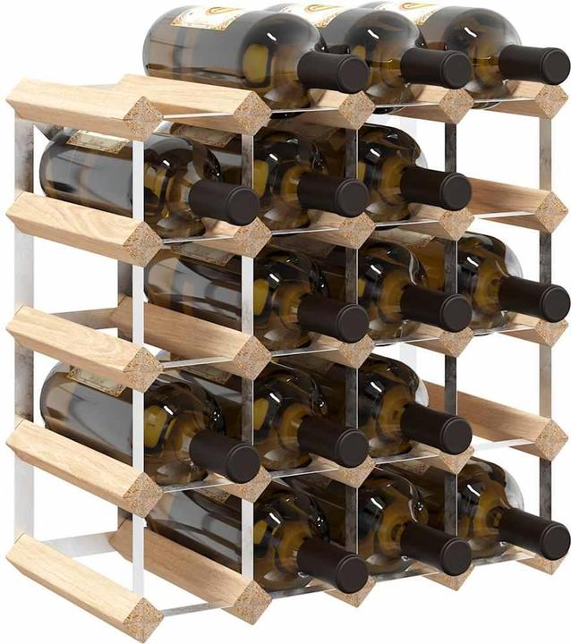 Actual product image vidaXL Dorkas (41.5 x 22.5 x 41.5 cm, 20 bottles)