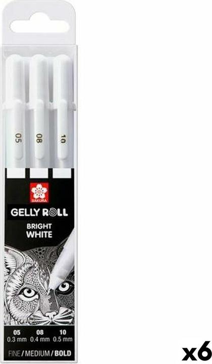 Produktbild Sakura Gelly Roll (Weiss, 3 x)