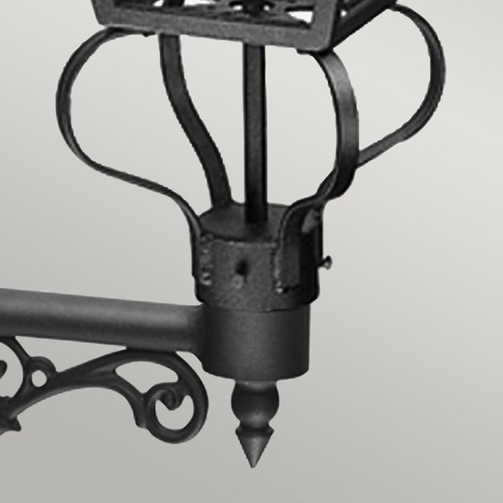 Actual product image Elstead Lighting Wilmslow outdoor wall light E27 black, Made in UK (E27, IP20)