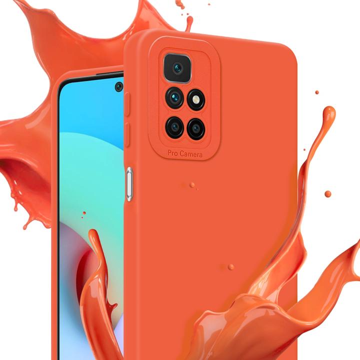 Actual product image Cadorabo Cover for Xiaomi RedMi 10 in TPU Fluid LM162 Style (Xiaomi Redmi 10)