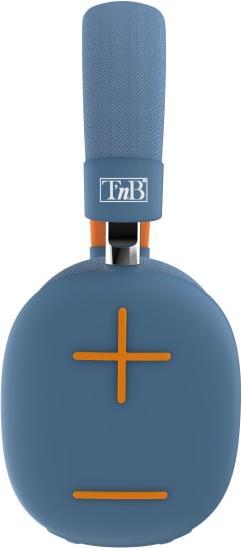 Immagine prodotto T'nB Casque Micro Bluetooth Bounce (Blu/Arancio) (ANC, 50 h, Senza fili)