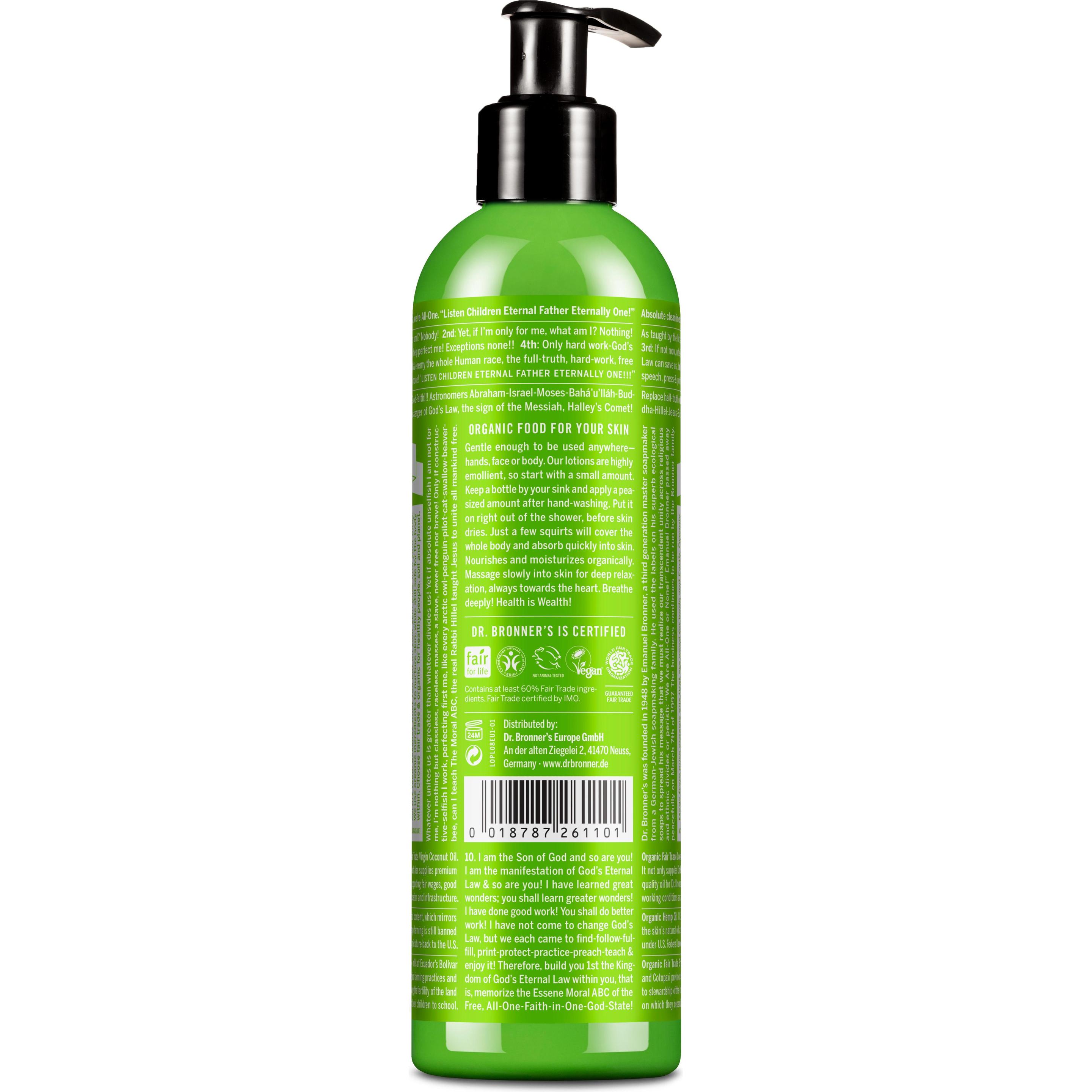 Thumbnail - Dr. Bronner's, Bodylotion, Organic Body Lotion Patchouli Lime 240 ml (Körperlotion, 240 ml)