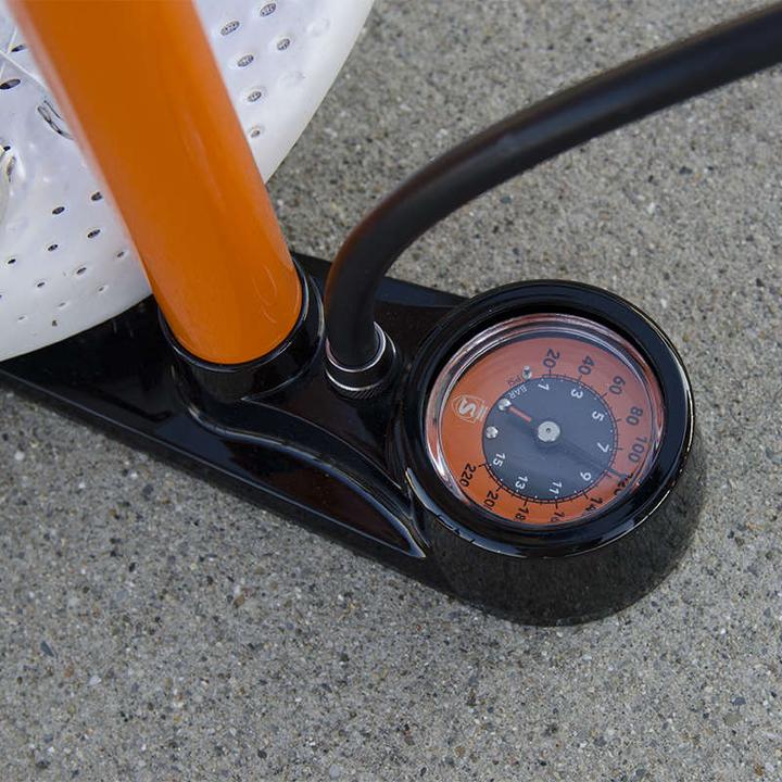 Actual product image Silca Pista Red floor pump