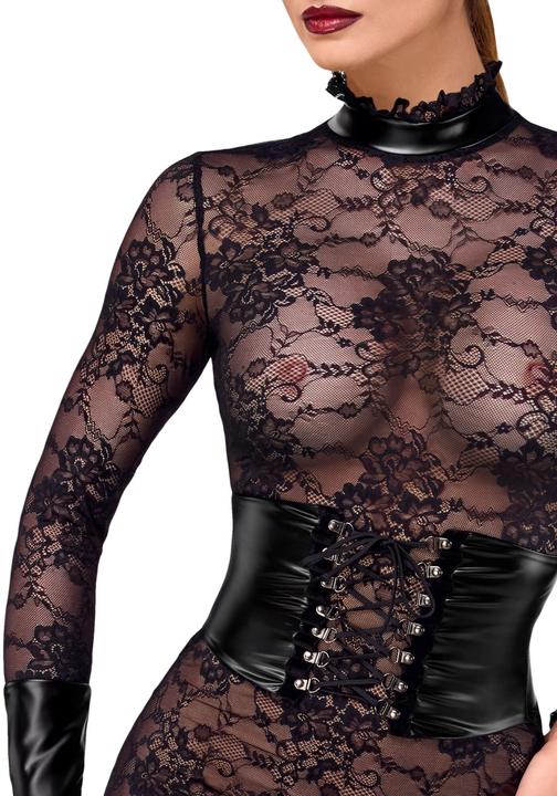 Immagine prodotto Noir Handmade halblanges Kleid in schwarz (XS)