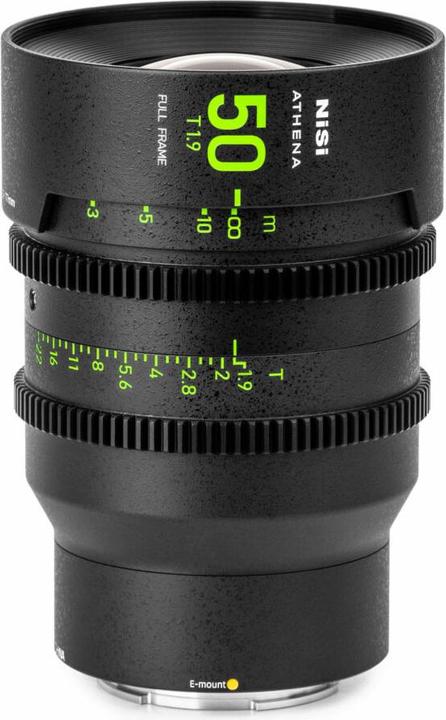 Produktbild Nisi 50mm ATHENA PRIME Full Frame Cinema Lens T1.9 (E Mount | No Drop In Filter) (Vollformat)