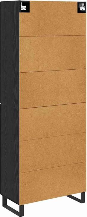 Actual product image vidaXL Modernes Highboard (34 x 69.50 x 180 cm)