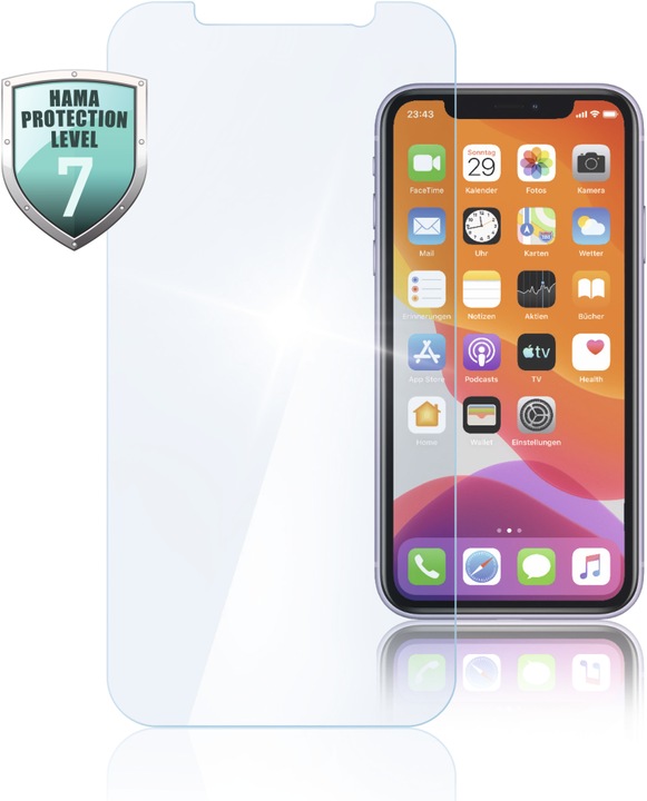 Hama Schutzglas (1 Stück, Apple iPhone 11)