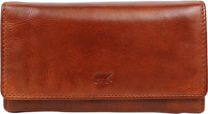 Actual product image Bear Rock Cow Lavato Leather Wallet