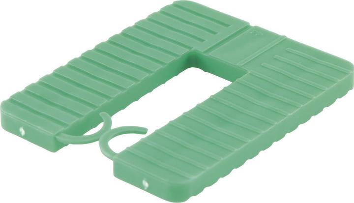 Actual product image Roto GLUSKE Euroklick spacer plate with locking hooks 65 x 52.5 x 5 mm (100 pcs.)