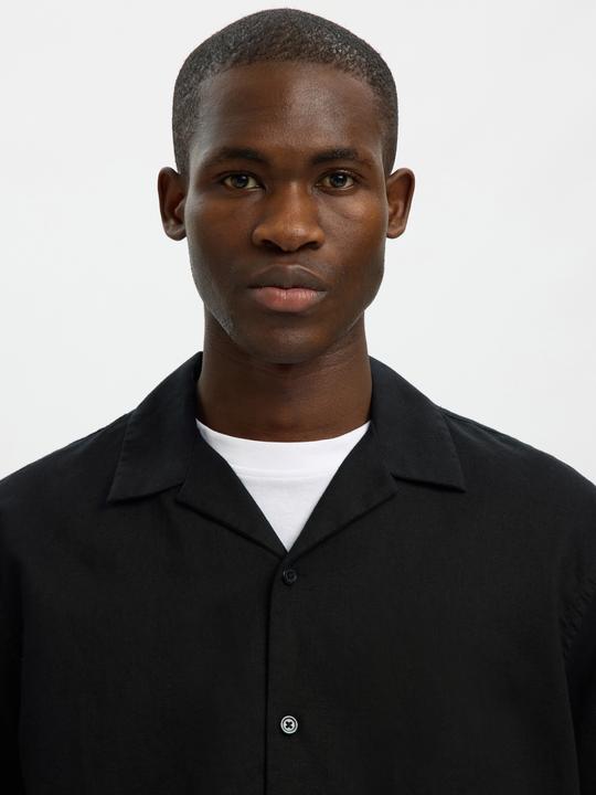 Image du produit Selected Slhrlxclay Linenblend Ss Shirt Res Noos (L)