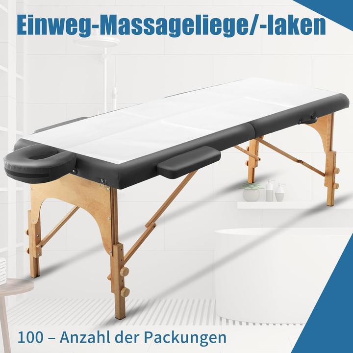 Actual product image Yelid Einweg Spannlaken für Massageliegen