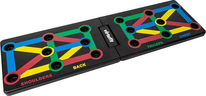 Actual product image Virtufit Tavola per flessioni 12 in 1 con supporti per flessioni