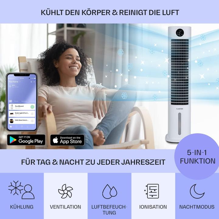 Actual product image Klarstein 5-in-1 Luftkühler