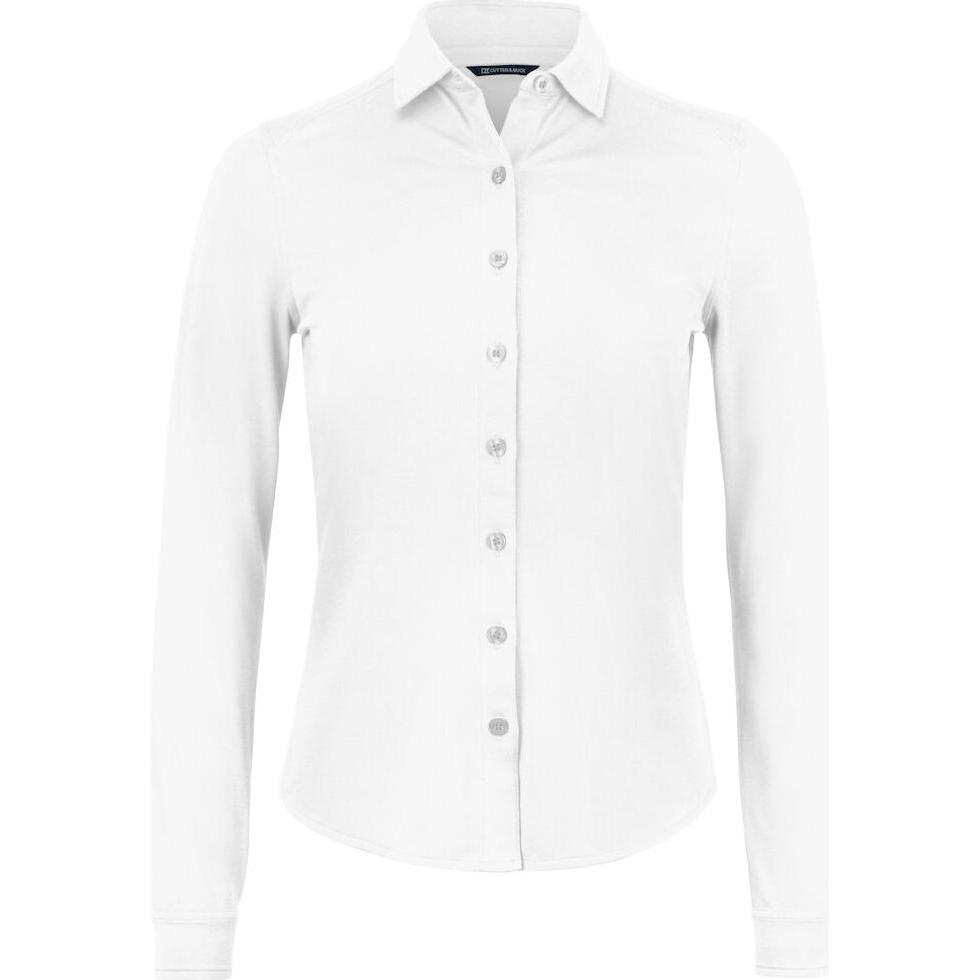 Cutter & Buck, Donne, Camicia, Advantage Dames Overhemd Indigo - maat 42/XL, Blu, (42)