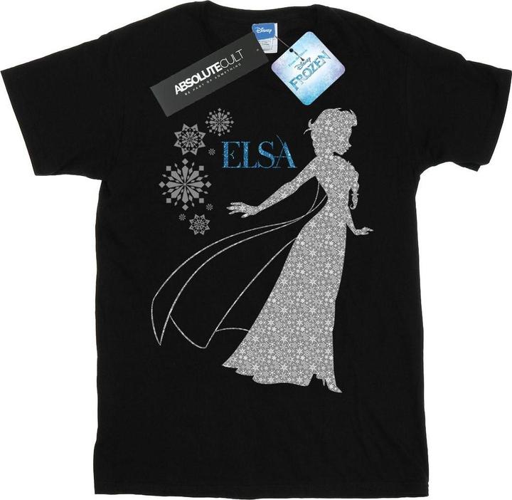 Image du produit Disney - T-shirt FROZEN ELSA CHRISTMAS SILHOUETTE - Garçon (116)