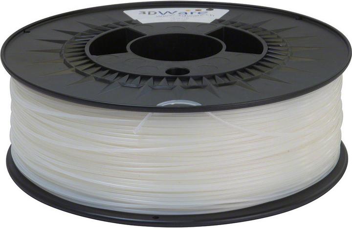 Actual product image Dutch Filaments Filament (PLA, 1.75 mm, 1000 g, Transparent, White)