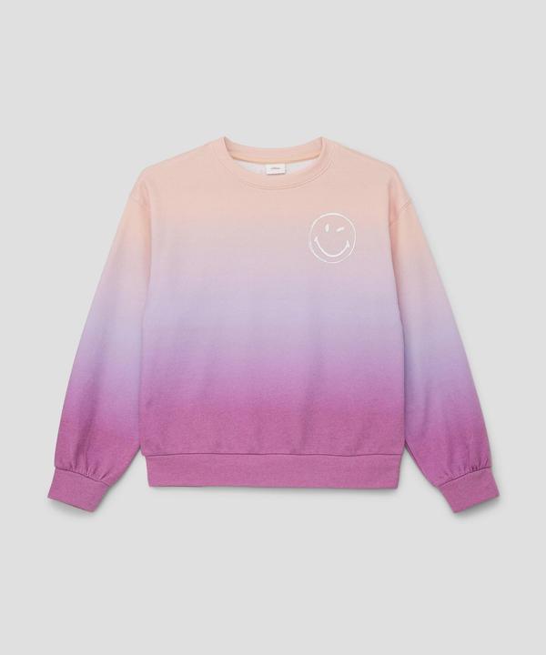 Produktbild s.Oliver Sweatshirt Smiley®-Sweatshirt aus Baumwollmix (M)