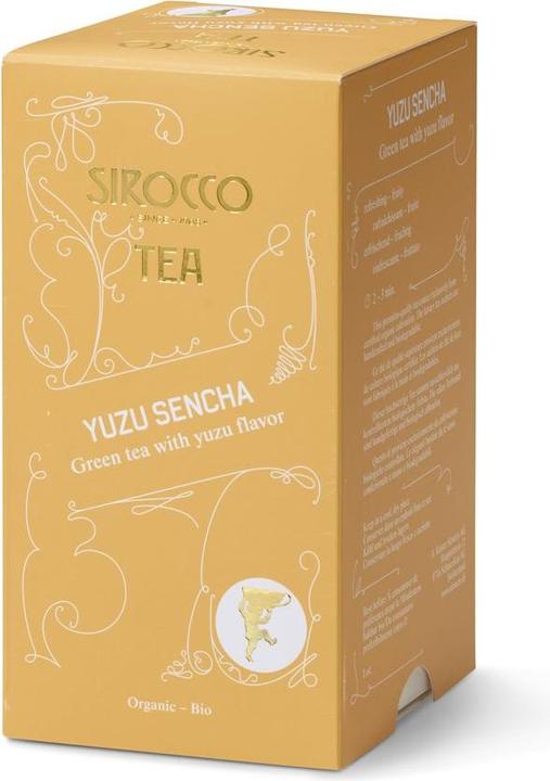 Immagine prodotto Sirocco Bustine di tè Yuzu Sencha 20 (131 g)