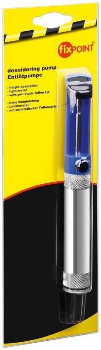 Actual product image Goobay Desoldering pump light metal housing with Teflon tip HQ (Desoldering tip)