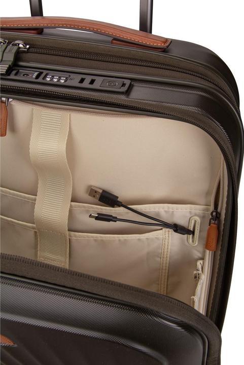 Image du produit Brics Taormina 4 Rollen Trolley S 57 cm mit Dehnfalte (47 l)