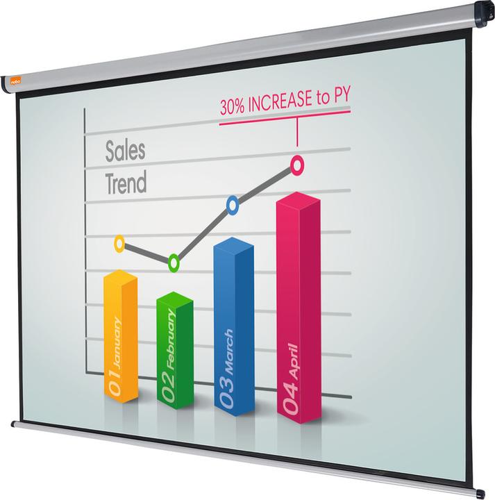 Image du produit Nobo Toile en rouleau (86", 4:3)