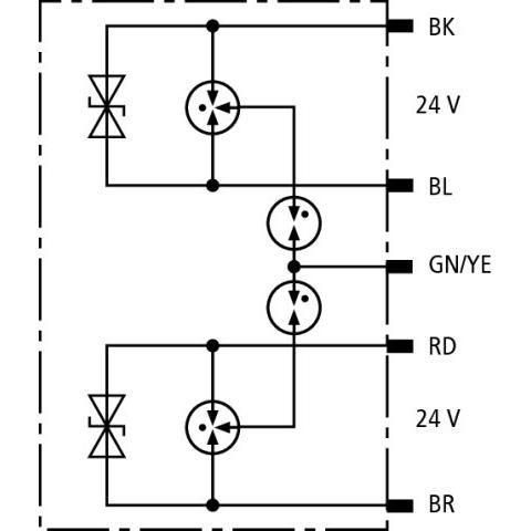 Thumbnail - Dehn, Überspannungsschutz, DPI CD EXI+D 2X24 M