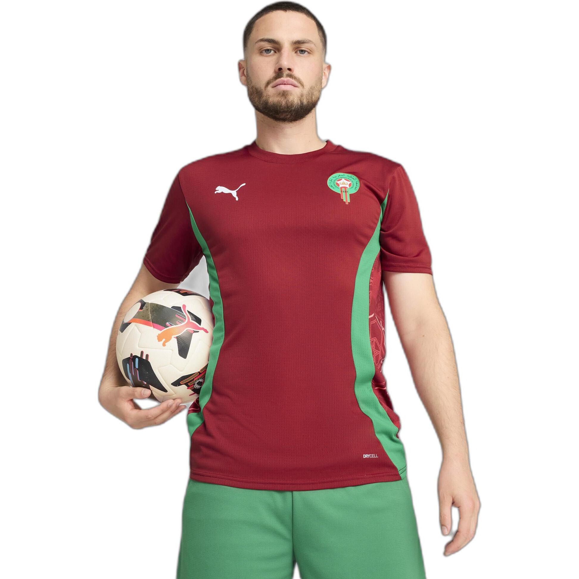 Thumbnail - Puma, Herren, Sportshirt, FRMF Prematch SS Jersey (S), Rot, S