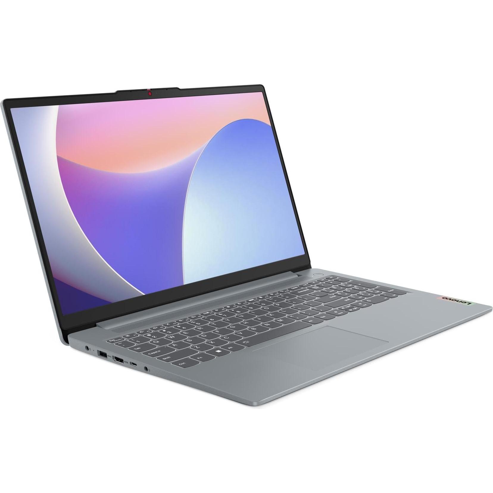 Lenovo IDEAPAD SLIM3 15IAN8 FHD N100 8/128 W11H (nur WLAN, 128 GB, Grau), Tablet, Grau