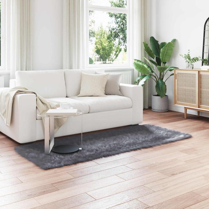 Produktbild vidaXL Kunstschaffell Teppich (100 x 200 cm)
