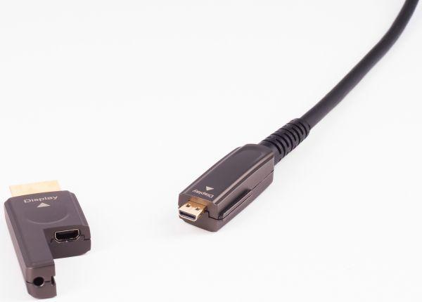 Actual product image Shiverpeaks S/CONN maximum connectivity HDMI connection cable-Optical HDMI installation cable set, 4K, 7.5m (7.50 m, HDMI, 2.0)