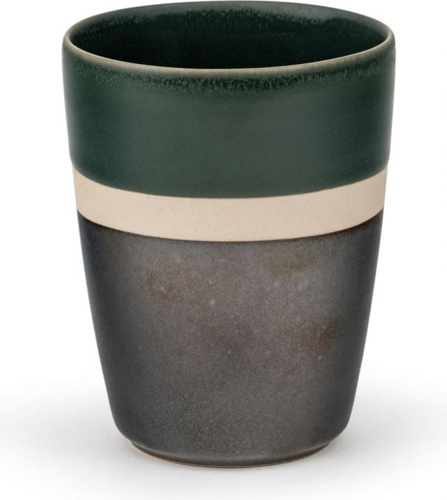 Actual product image Bredemeijer 1x4 Mugs Sven 200ml Tassen Steingut Streifen 147080 (200 ml, 4 x)