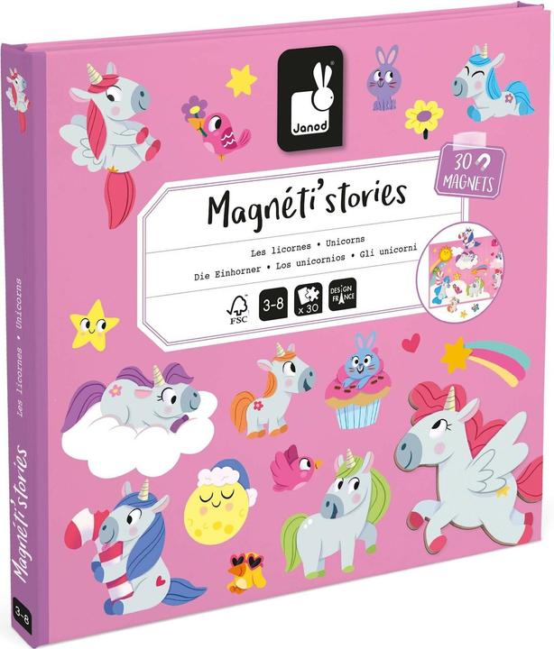 Produktbild Janod Magnetistories Einhorn