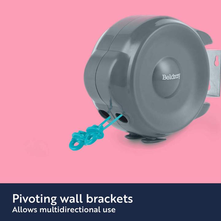 Actual product image Beldray LA035822FEU7 Retractable Clothesline â 30 Metres (30 m)