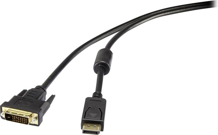 Actual product image Renkforce DisplayPort to DVI cable 1.8 m (1.80 m)