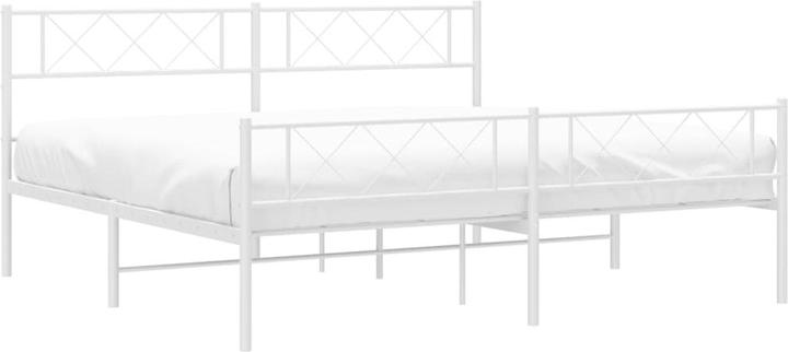 Produktbild vidaXL Metall Bettgestell