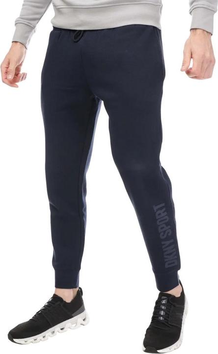 Actual product image DKNY Mens Fleece Tonal Logo Jogging Bottoms (M)