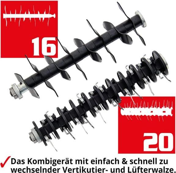 Actual product image Hecht Elektro Vertikutierer