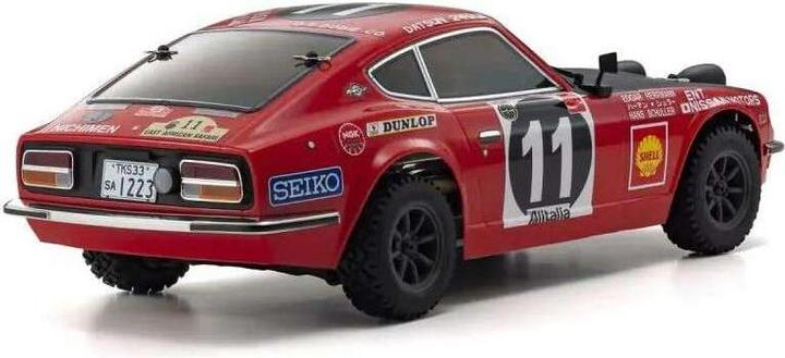 Actual product image Kyosho Rally Fazer FZ02-R Datsun 240Z 1971 ARTR, 1:10 (ARR Almost Ready to Run)