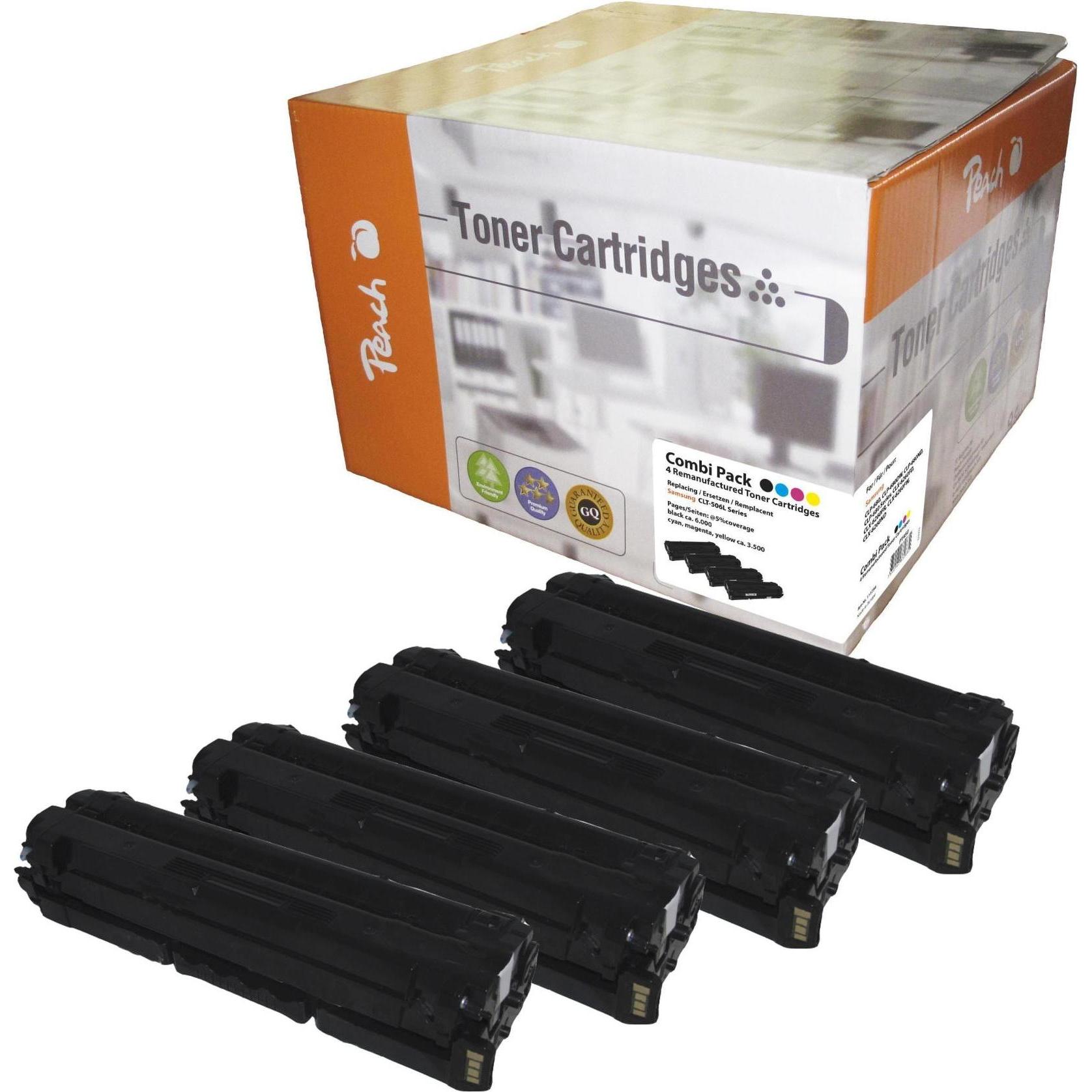 Peach, Toner, Clt-506l (M, C, Y, BK)
