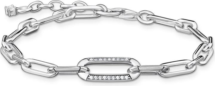 Immagine prodotto Thomas Sabo Bracciale maglie argento (19 cm, Argento 925)