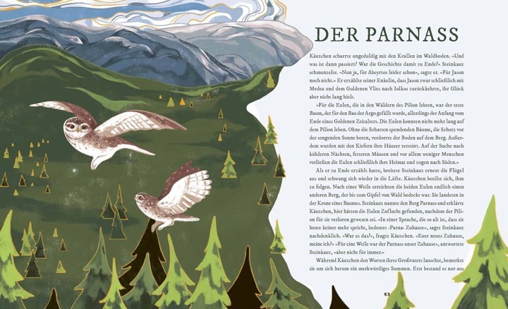Produktbild Eine Reise durch die griechische Mythologie (Deutsch, Sander Berg, Marchella Ward, 2021)