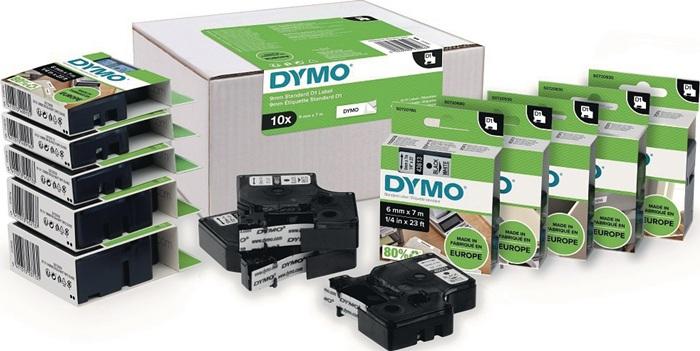 Produktbild Dymo S0720830 Standardband (1.90 cm, Schwarz)