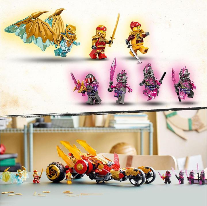 Productafbeelding LEGO Kai's Gouden Draken Raider (71773, LEGO Ninjago)