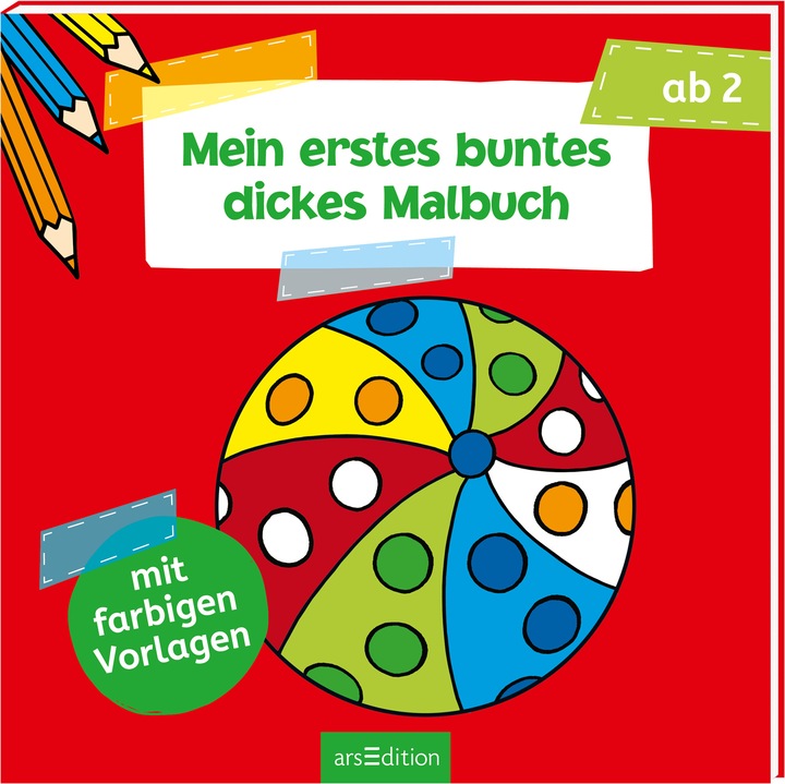 Produktbild Mein erstes buntes dickes Malbuch