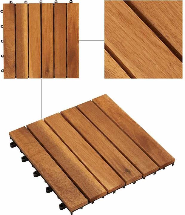 Immagine prodotto vidaXL Cordelia (10 x, 30 x 30 cm)