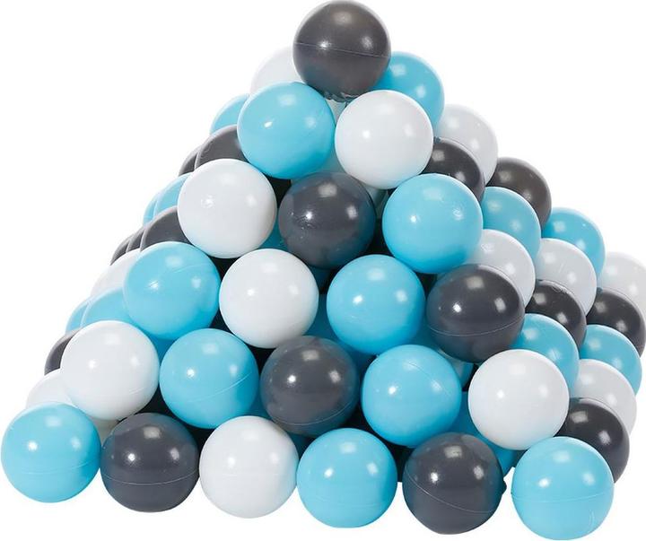 Image du produit Knorrtoys Bälleset ca. Ø6 cm - 300 balls/creme/grey/lightblue