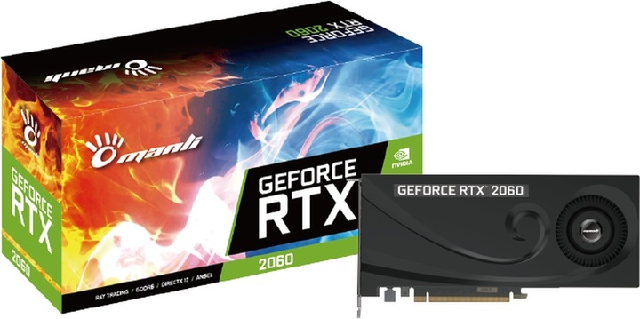 Produktbild Manli GeForce RTX 2060 (6 GB)