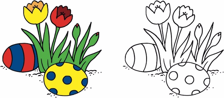 Produktbild Mein erstes buntes dickes Malbuch