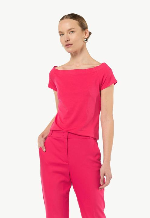 Produktbild Comma T-Shirt Body Schulterfreies Shirt aus Baumwoll-Mix (32)