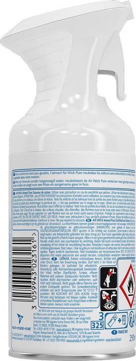 Actual product image Air Wick Pure Spray 250ml Cotton